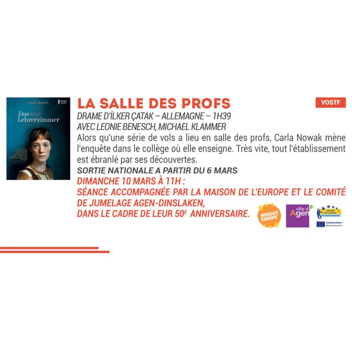 Ciné-débat aux Montreurs d'images à Agen