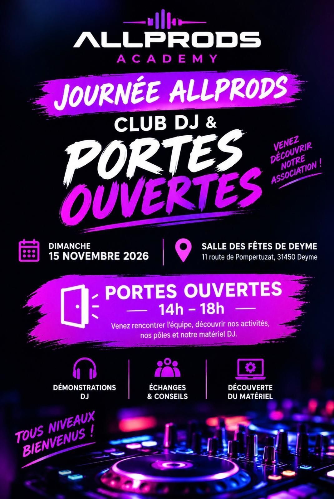 Open Day - DJ Club