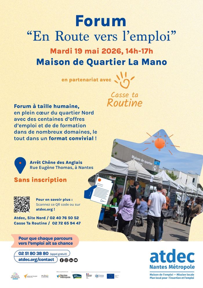 Forum "En route vers l'emploi", édition 2026