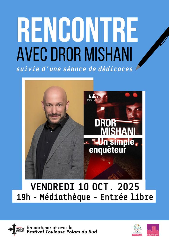 Rencontre avec Dror Mishani