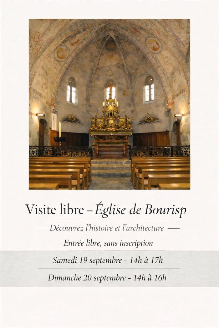 Visite libre de l'Église de Bourisp