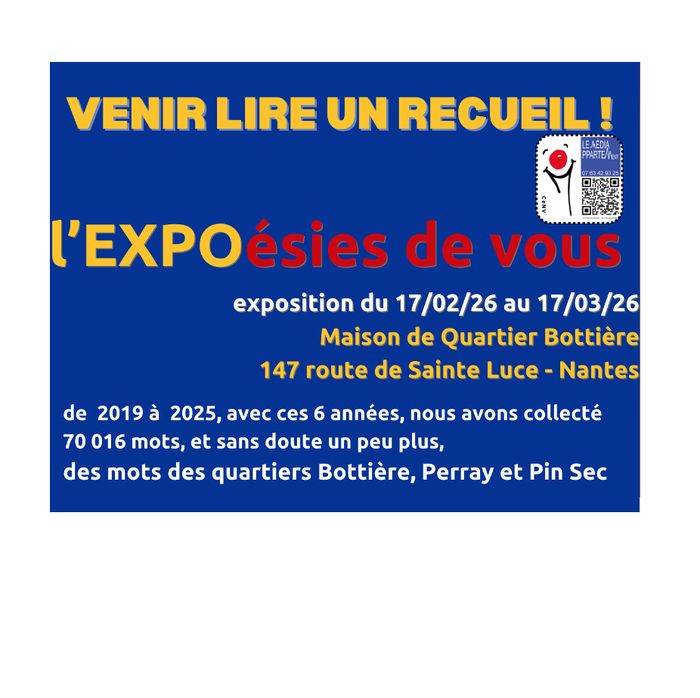 l'expoésie de vos mots : rétrospective CeNV #tps2. POÉTISSER LE MONDE