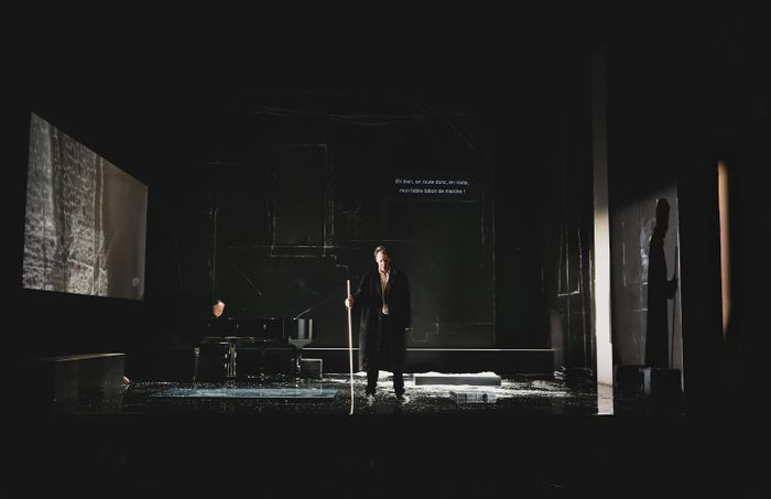 Affiche — Spectacle d'opéra « Le Voyage d’hiver » au TNP