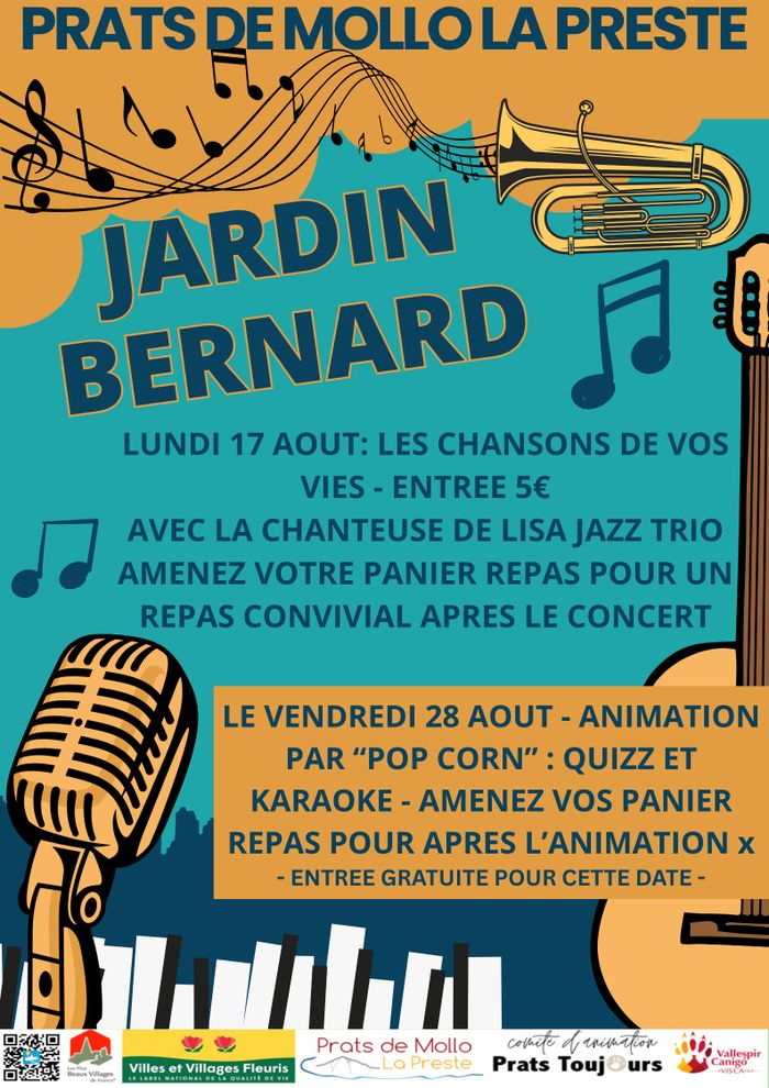 Animation musicale par " Pop corn": Quiz & Karaoké