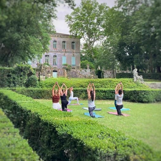 Yoga and Wine: Château de L'Engarran