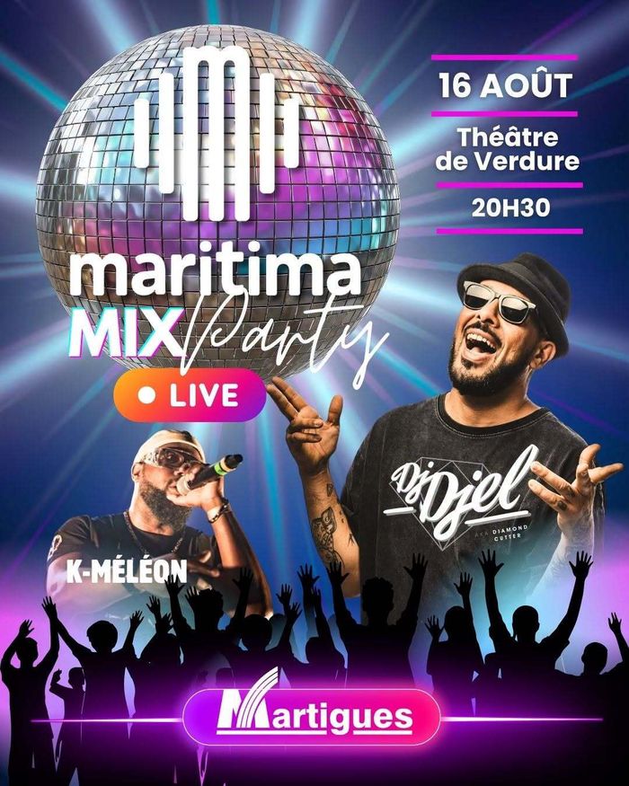 Affiche — MARITIMA MIX PARTY à Martigues