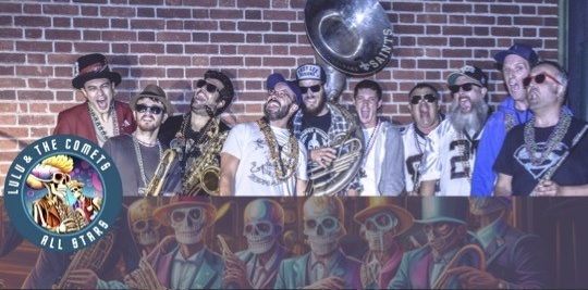 Une rentrée groovy avec *LULU AND THE COMETS ALL STARS*
