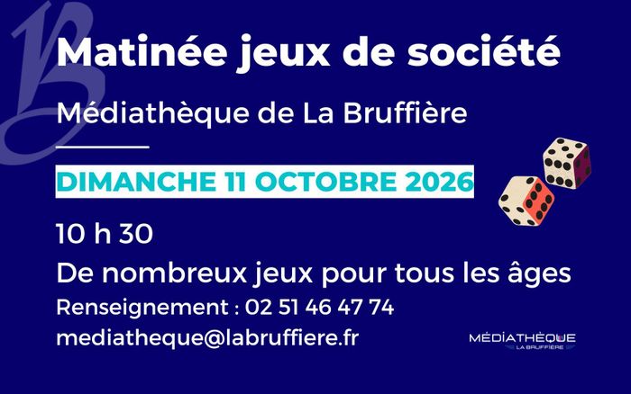 Matinée jeux de société