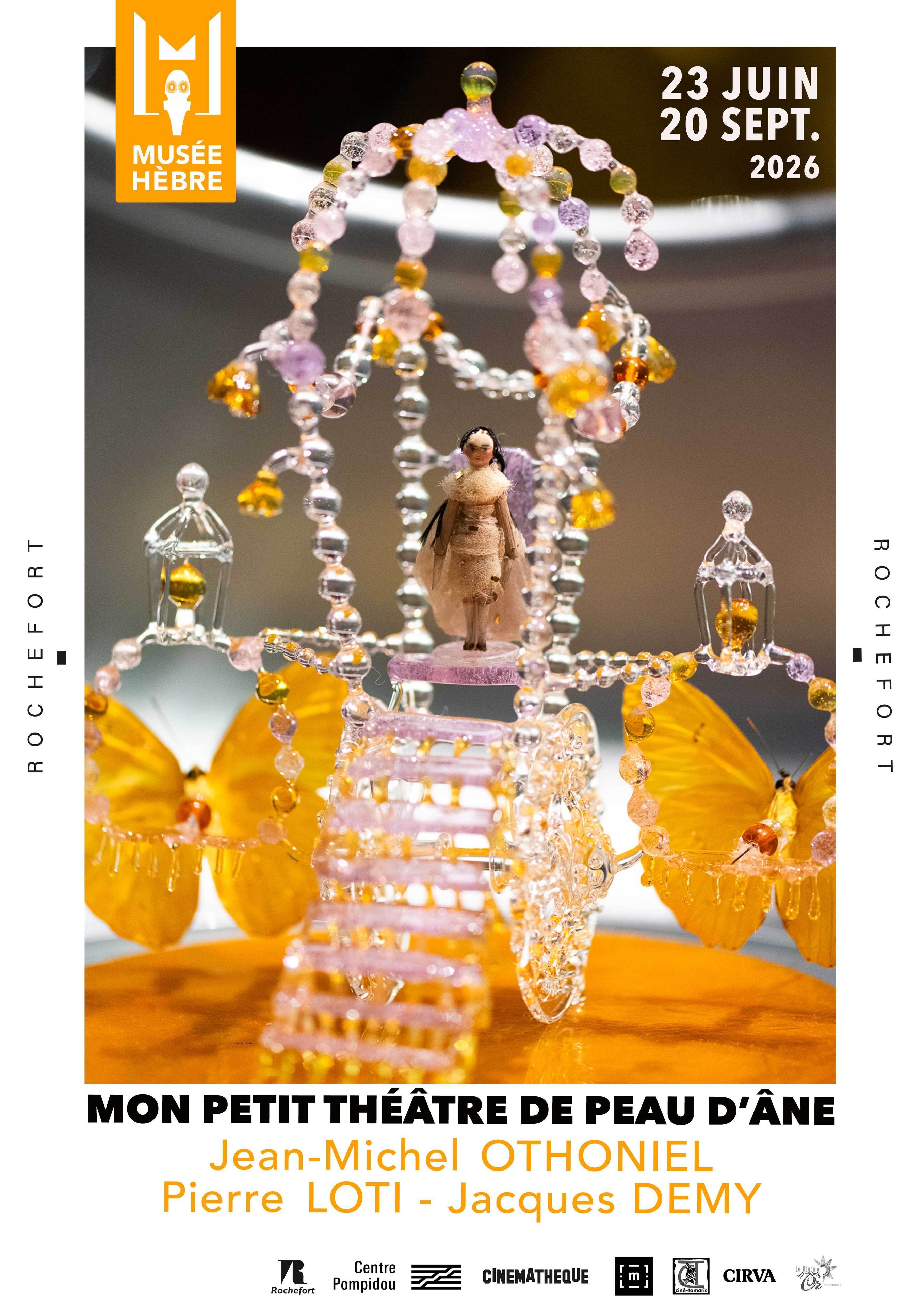 Exposition "Mon petit théâtre de Peau d'Âne" de Michel Othoniel