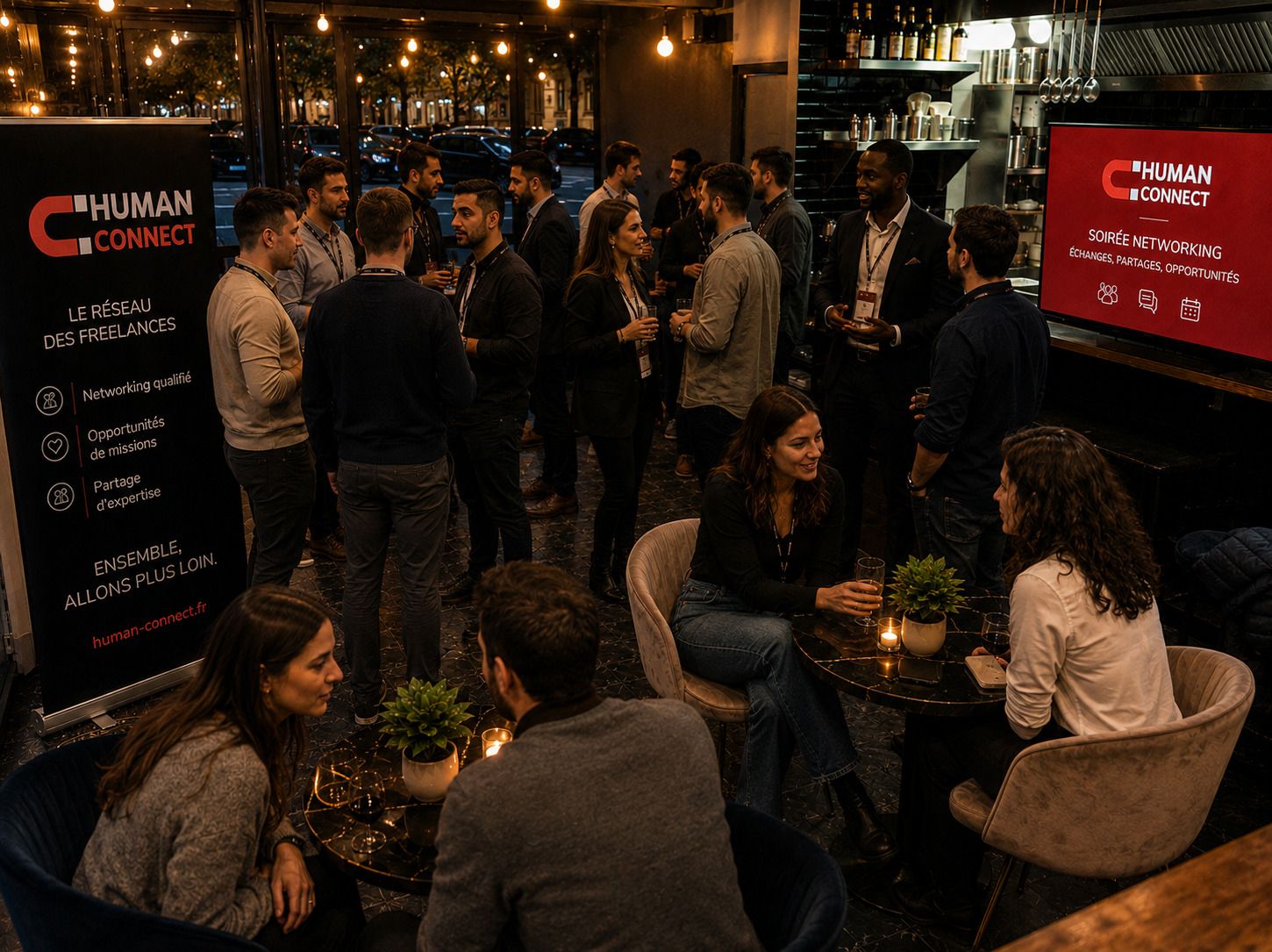 Human Connect #2 Oct. - Afterwork Freelances DATA