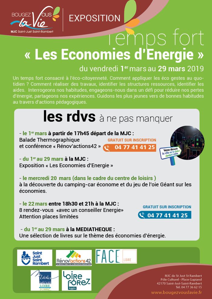 (évènements-découverte) Les Economies d'Energie