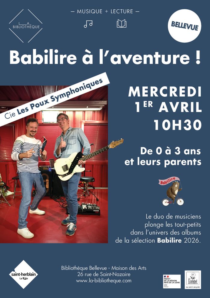 Babilire à l'aventure ! par les Poux Symphoniques