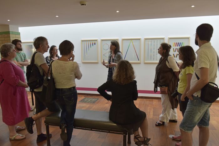 Visite enseignants de l'exposition 