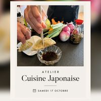 Atelier cuisine japonaise