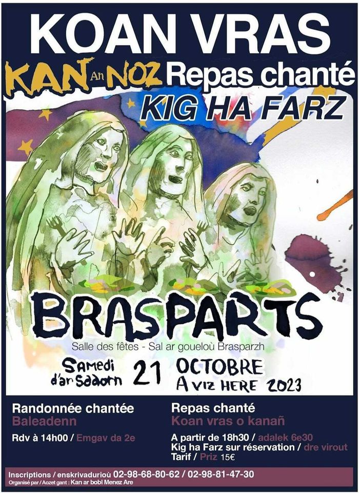 Kan an Noz : Grand repas chanté et balade à Brasparts