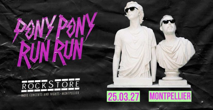 PONY PONY RUN RUN - Le Rockstore