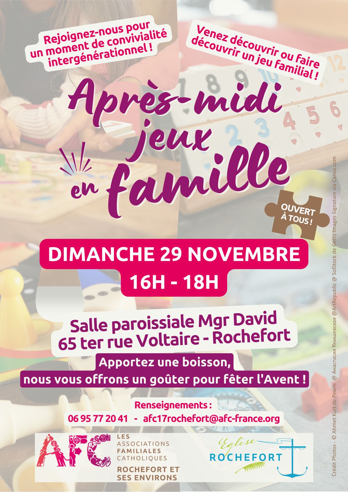 Après-Midi Jeux en Famille