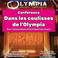 Conférence dans les coulisses de l'Olympia