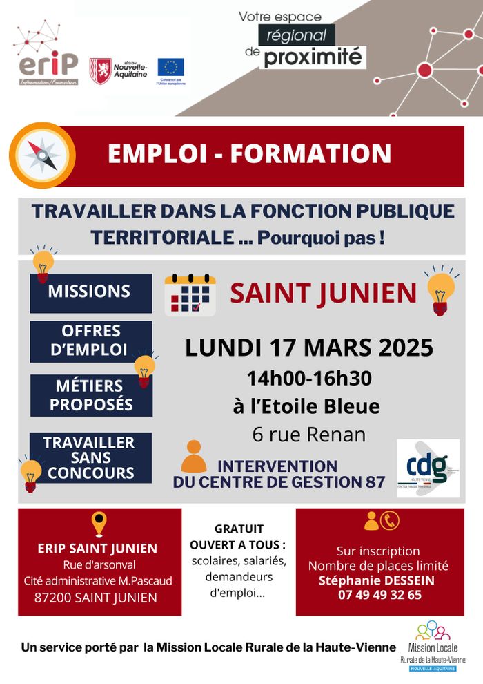 Missions, offres, métiers proposés, travailler sans concours