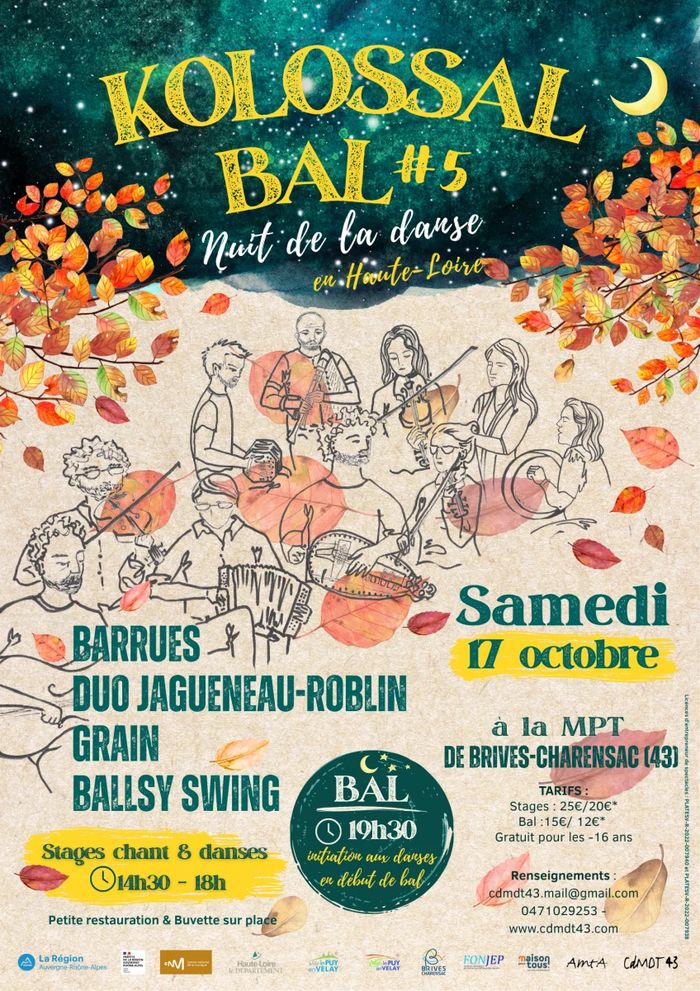Affiche, Kolossal Bal