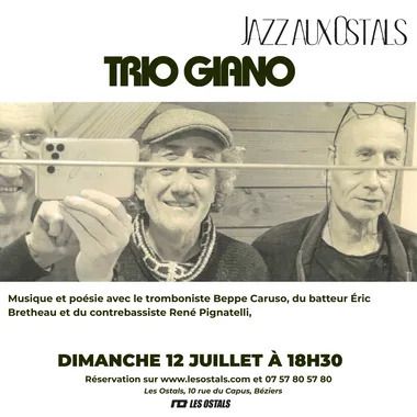 Jazz aux Ostals – Trio Giano