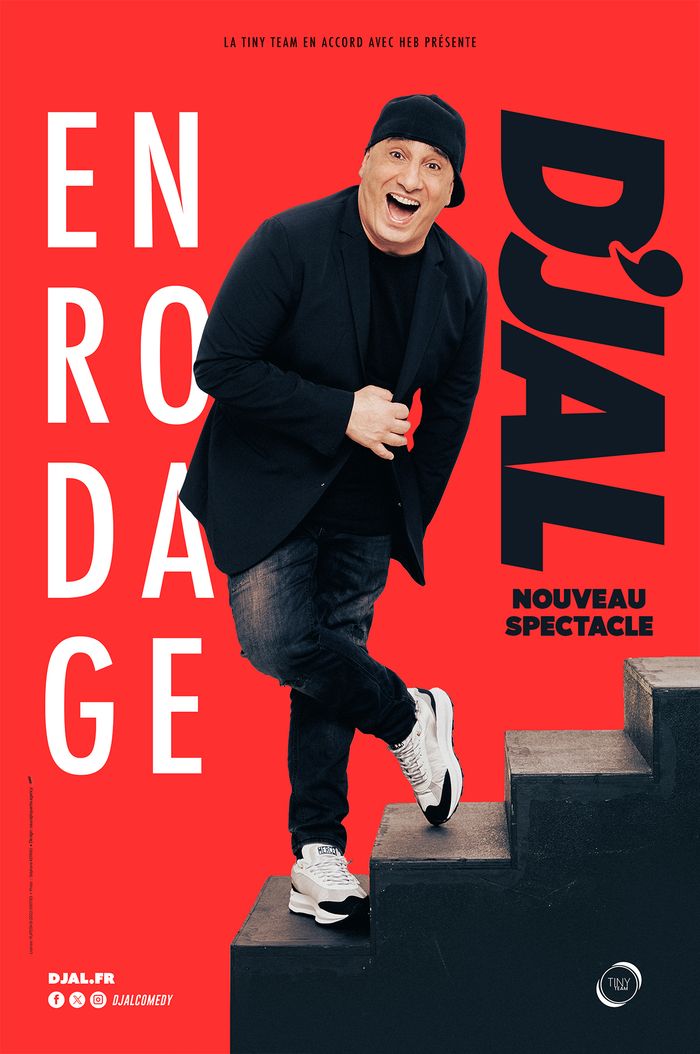 Après avoir conquis des milliers de spectateurs, D’jal revient sur scène plus en forme que jamais dans un nouveau spectacle encore plus personnel et irrésistible.