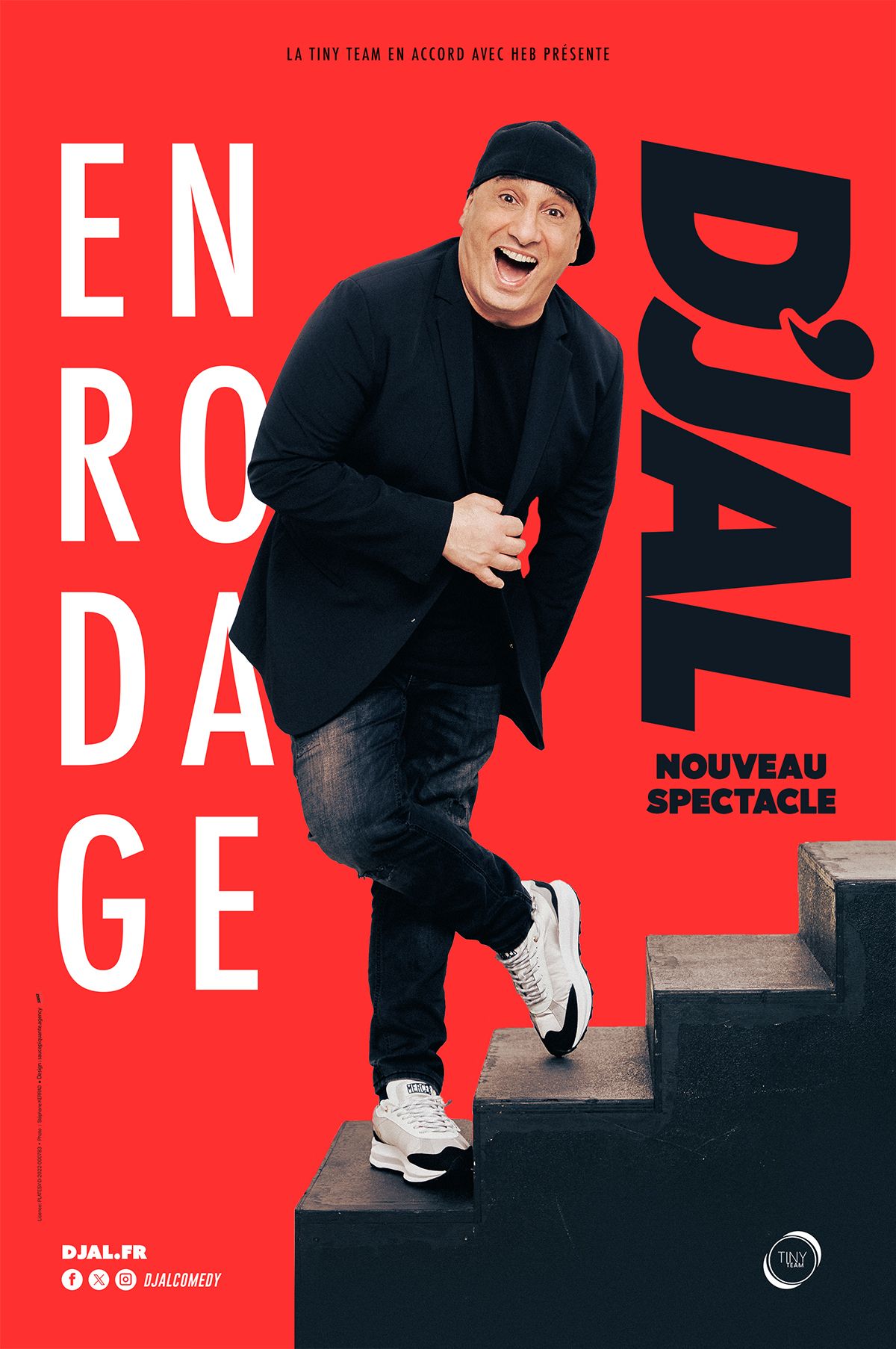 D'jal, Nouveau specatcle en rôdage