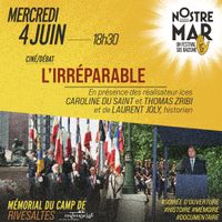 Nostre Mar Festival - Soirée d'ouverture - L'irréparable. Docu/débat