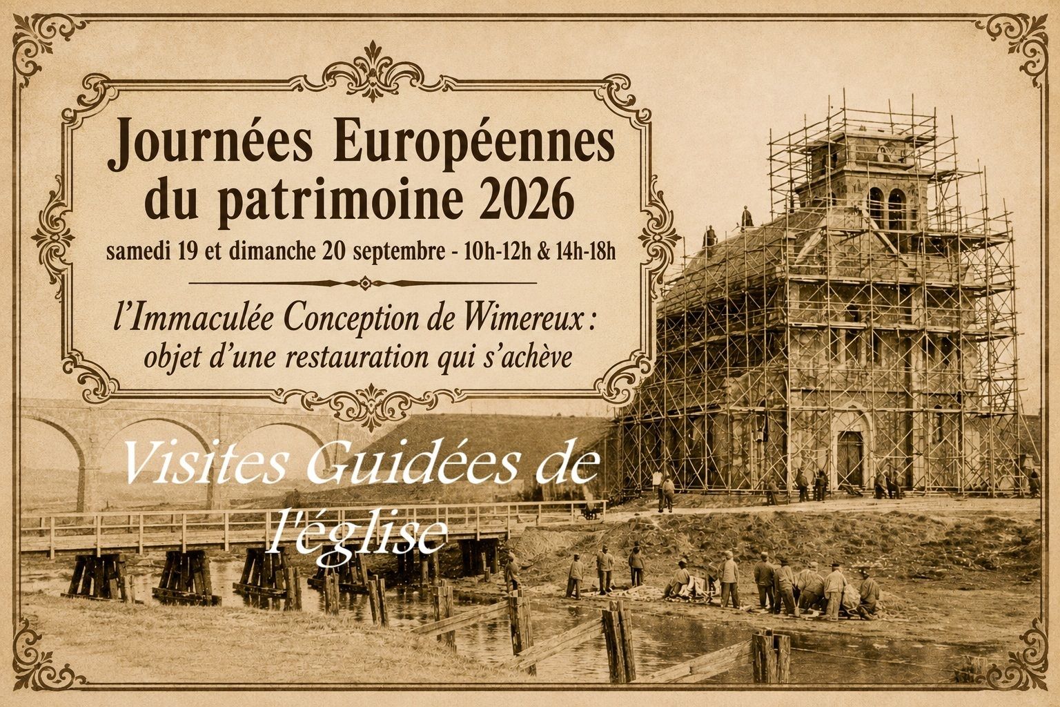 Visites guidées de l'église de Wimereux