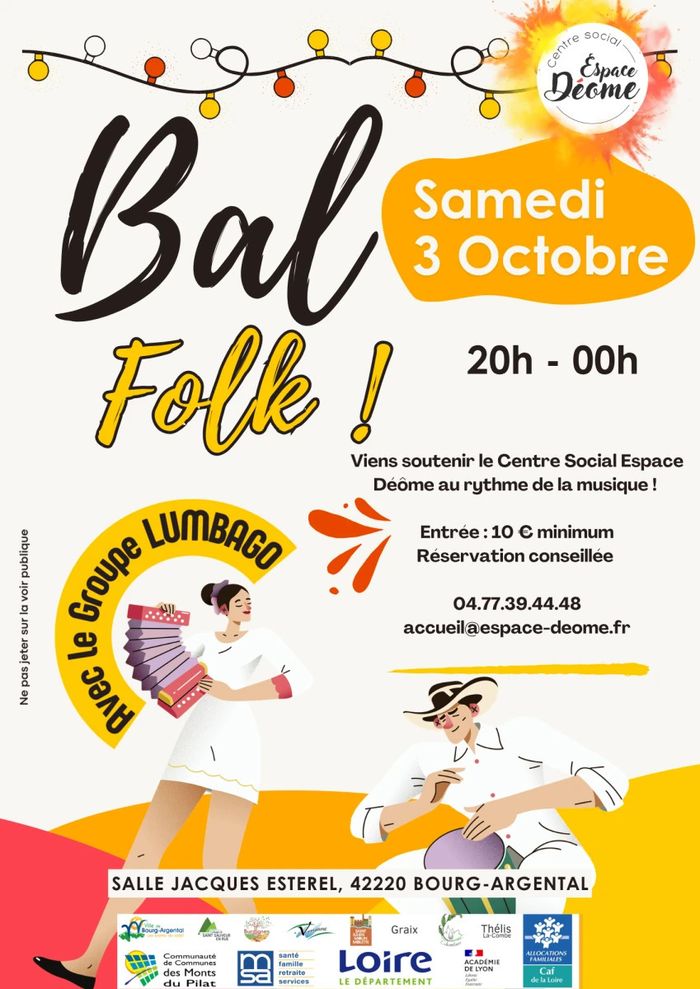 Affiche — Bal Folk