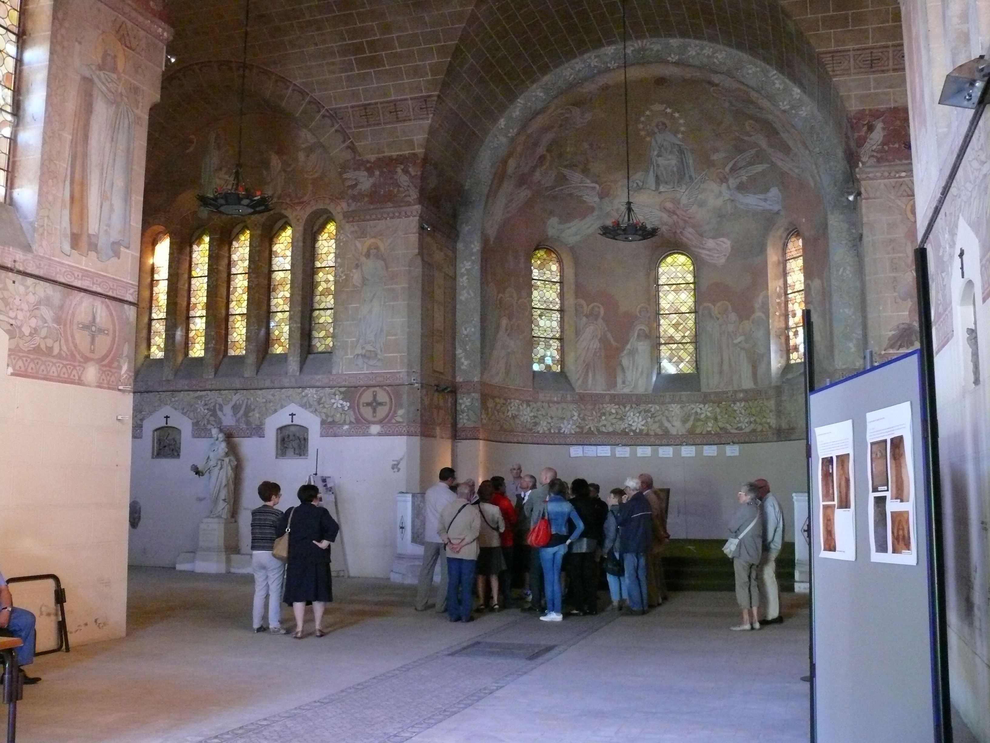 Visite guidée de la chapelle