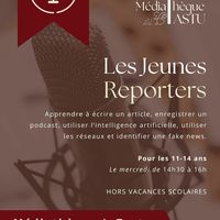 Les Jeunes Reporters | Médiathèque J. Tastu