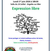 Expression Libre - Soirée "Au plaisir des mots"