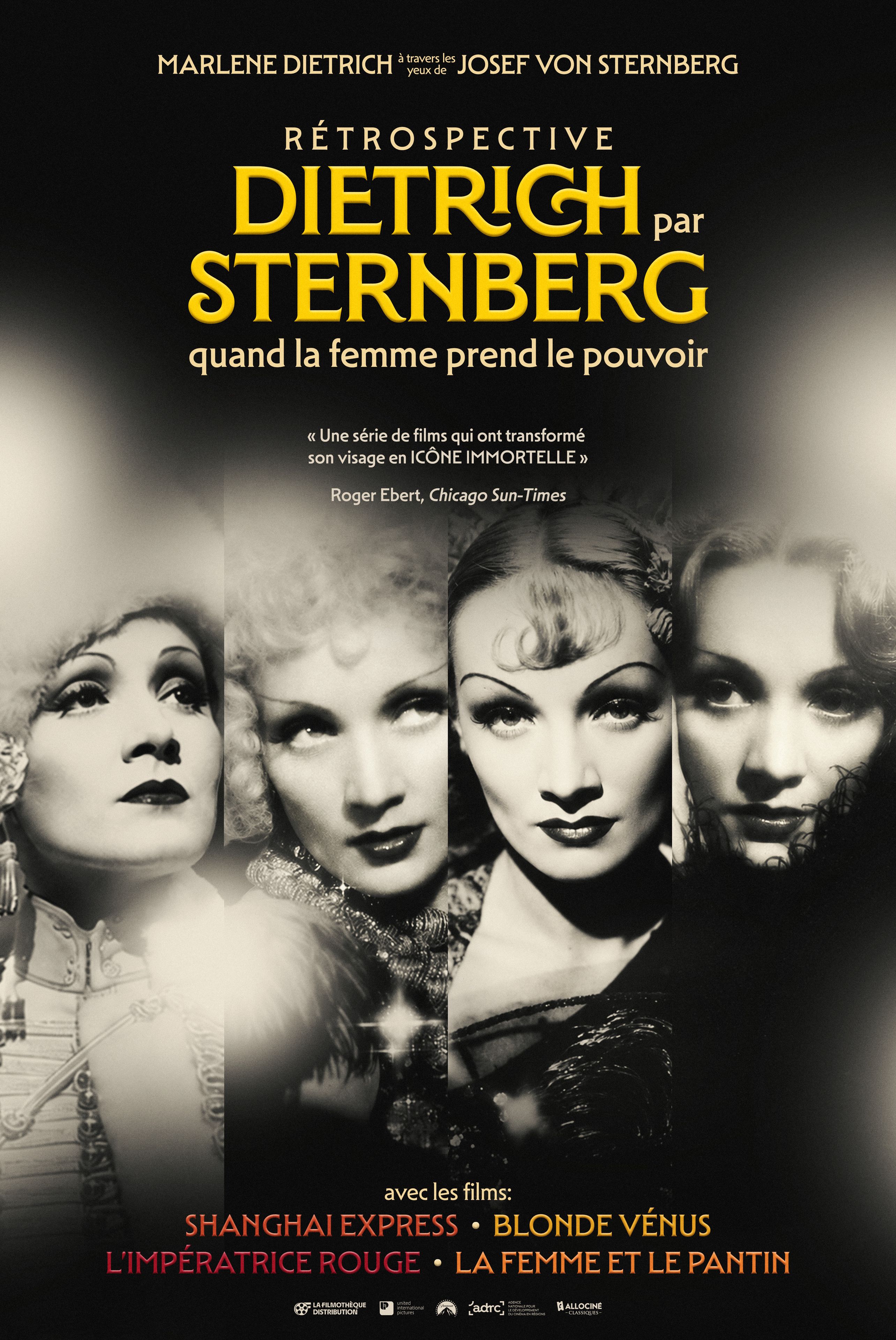 DIETRICH PAR STERNBERG — RÉTROSPECTIVE