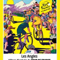 Tour de France - Les Angles village d'arrivée