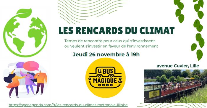 Les Rencards du climat au Bus Magique !