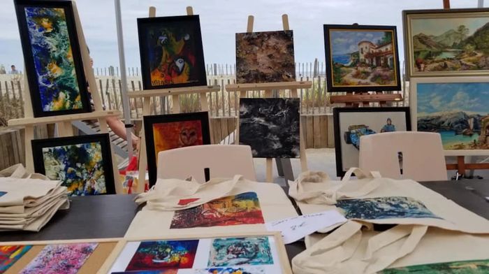 Marché d'été des peintres et artisans