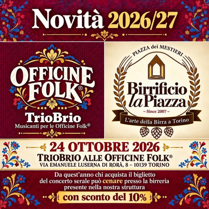Concerto a Ballo a Officine Folk