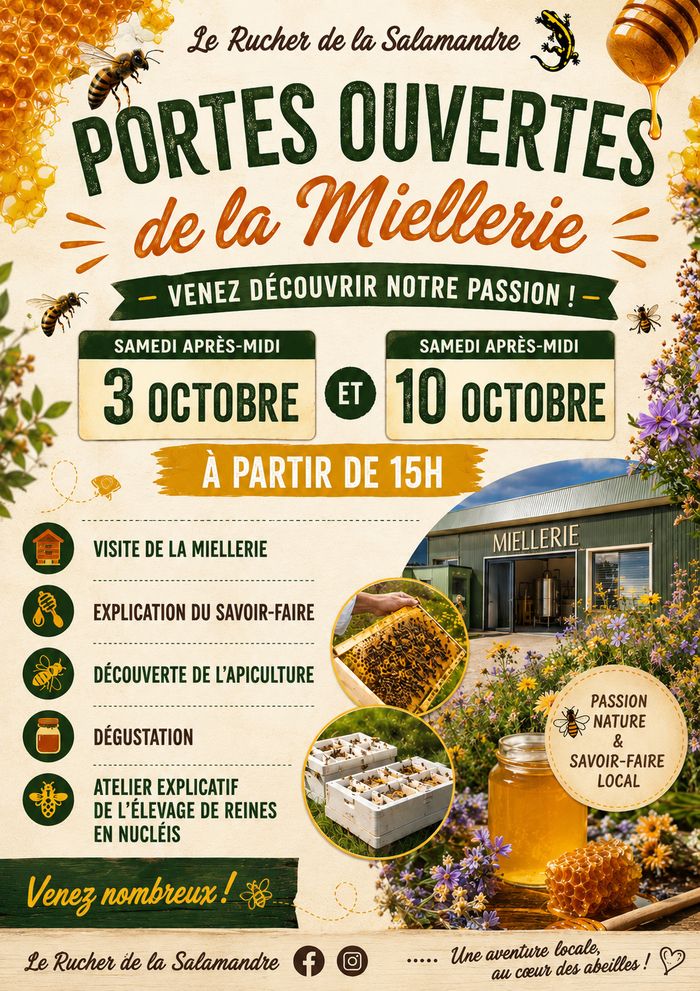 Portes ouvertes miellerie