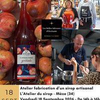 Atelier fabrication de sirop