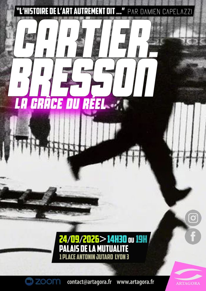 Affiche — Cartier-Bresson : la grâce du réel