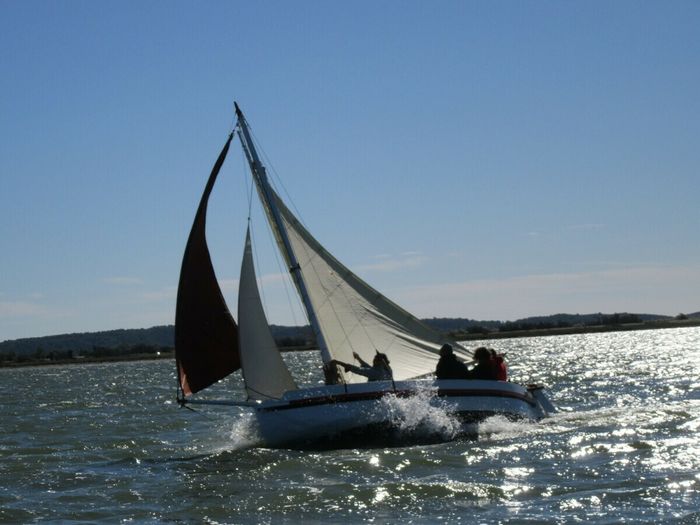 Balade sur la lagune en voilier de tradition
