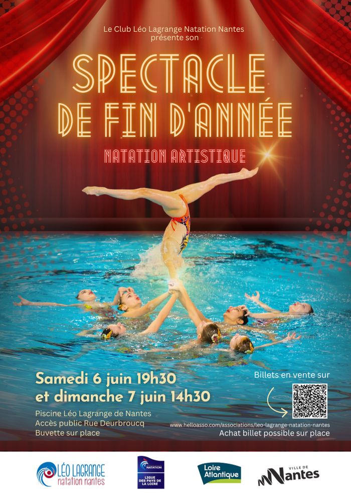 Spectacle de natation artistique