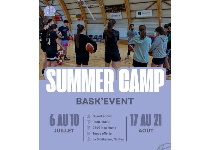 Summer Camp Bask'Event - Juillet