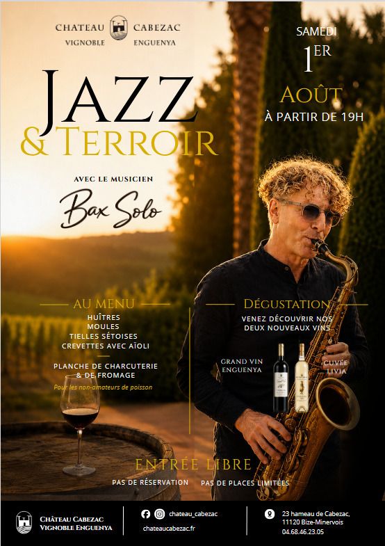 Jazz & Terroir avec Bax Solo