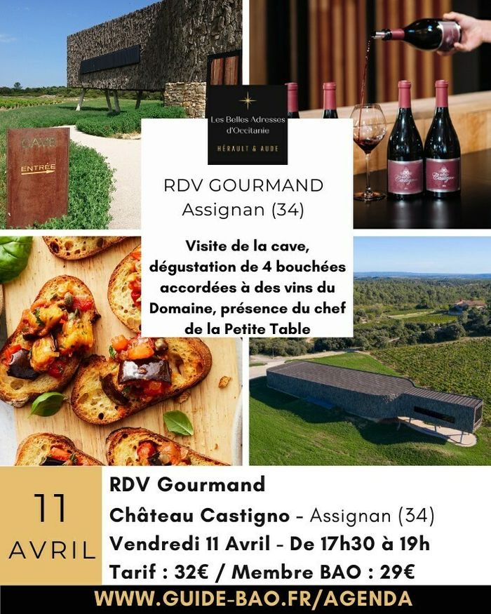 Rdv gourmand au Château Castigno