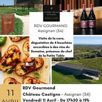 Rdv gourmand au Château Castigno