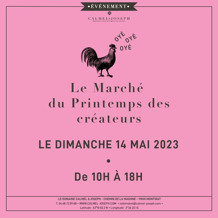 Marché du printemps des créateurs