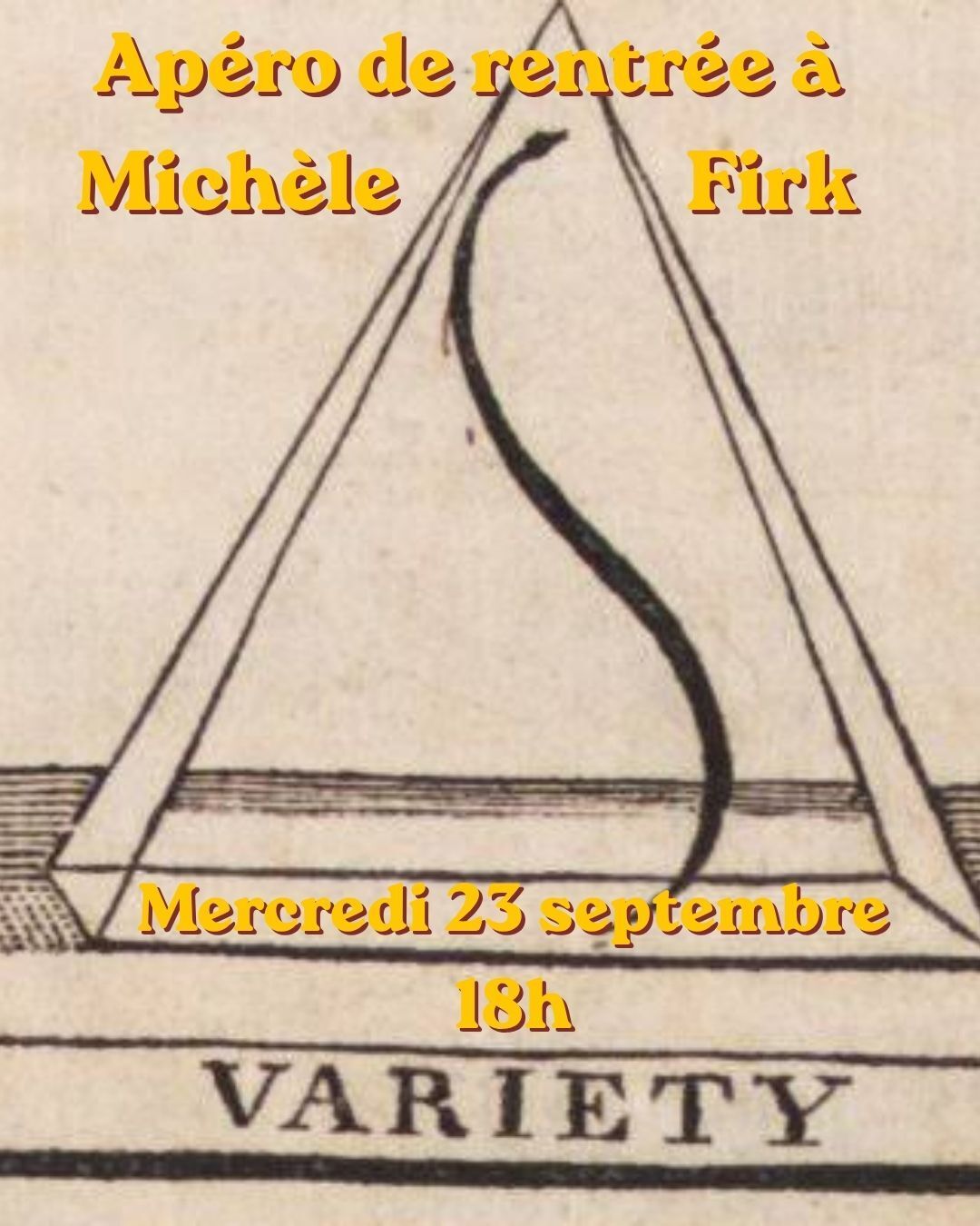 Apéro de rentrée à Michèle Firk