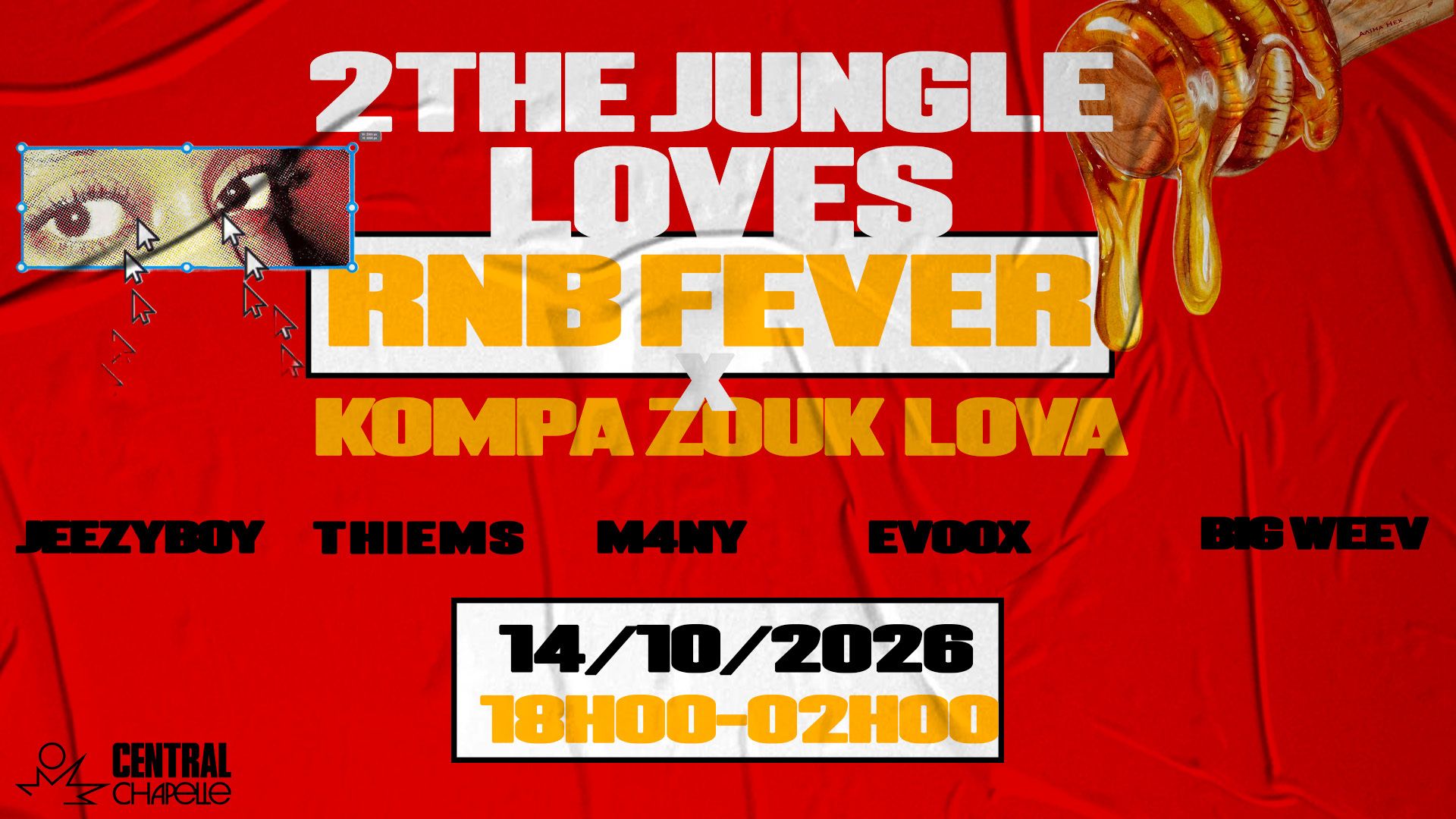 2the Jungle Loves RnB Fever — Central Chapelle